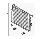 7L6121253E - : Radiator for Volkswagen: Touareg Image