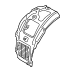 51718060087 - Body: Fender Liner for BMW: M8, M8 Gran Coupe Image