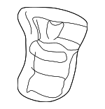 55056045AA - Body: Adapter for Dodge: Ram 1500, Ram 2500, Ram 3500 Image