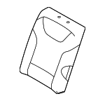 89350GG100 - Body: Seat Back Pad for Kia Image