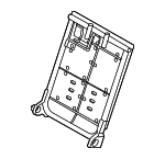 89310GG100 - Body: Seat Back Frame for Kia Image