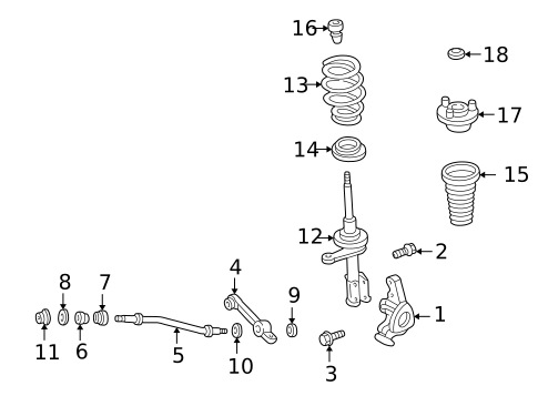 Suspension, Springs & Related Components for 2001 Chrysler 300M #0