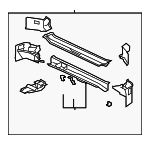 5257A258 - Body: Rear Body Panel for Mitsubishi: Outlander Image