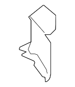 5281A117 - Body: Rear Body Extension for Mitsubishi: Outlander Image