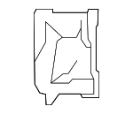 31353470 - Body: Inner Bracket for Volvo: S80 Image