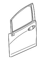 67111T5RA01ZZ - : Outer Panel for Honda: Fit Image