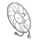 8W0959455AB - Cooling System: Fan &amp; Motor for Audi: A8 Quattro, Q7, Q8, RS Q8, RS6 Avant, RS7 Sportback, S6, S7 Sportback, S8, SQ7, SQ8 Image