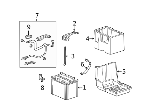 Battery for 2010 Acura TSX #0