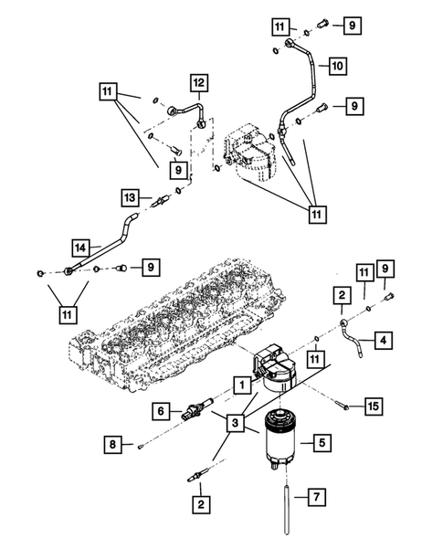 Fuel Pump and Sending Unit for 2009 Dodge Ram 3500 #1