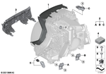 63115A0E5E4 - Lighting: Gasket, Headlight, Right for BMW Image