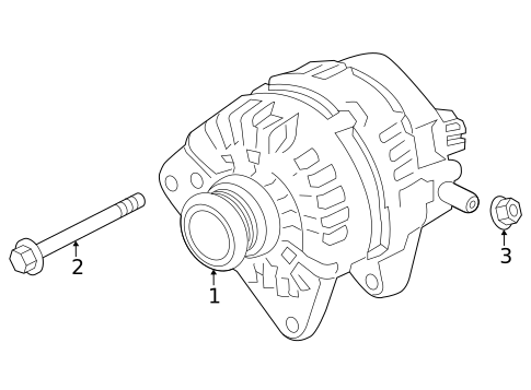 Alternator/Generator & Related Components for 2026 Nissan Armada #0