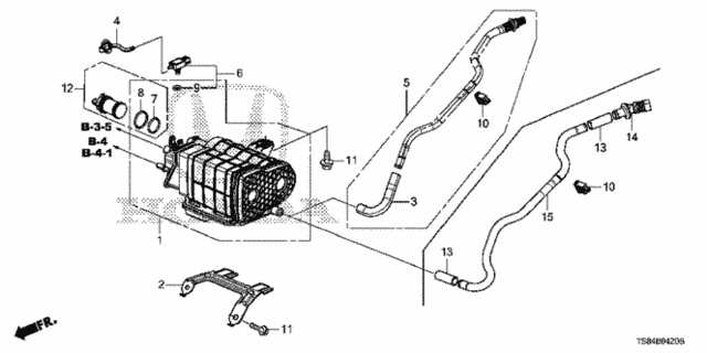 Canister (KA/KL/KC) for 2012 Honda Civic #0