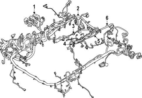Wiring Harness for 2025 Ford Mustang #0