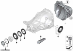 33117573816 - Rear Axle: Cover, Rear for BMW Image
