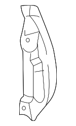 5540350090A0 - Body: Padded Covering for Lexus: LS430 Image