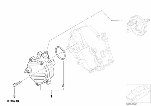Vacuum Control for 2006 BMW 760i #0