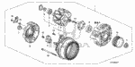 31101RTA003 - Engine: ROTOR ASSY. for Honda Image