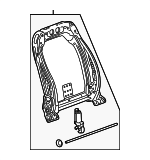 13578622 - : Seat Back Frame for Cadillac: XTS Image
