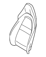 971881805EGGDB - Body: Seat Back Cover for Porsche: Panamera Image