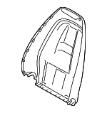 971881971RA80 - Body: Seat Back Panel for Porsche: Panamera Image