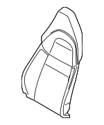 971881551M - Body: Seat Back Pad for Porsche: Panamera Image