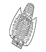 971963557B - Body: Seat Back Heater for Porsche: Panamera Image