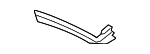 9P1871631 - Body: Lower Weather-strip for Porsche Image
