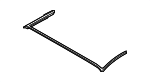9P1898005 - Body: Front Weather-strip for Porsche Image
