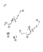 68523538AB - Electrical: Front Door Wiring for Mopar Image