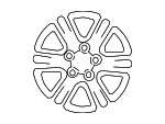 4261148280 - : Wheel 6 Spoke for Toyota Image