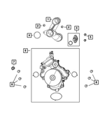 68490054AA - Cooling: Water Inlet Tube for Jeep: Gladiator, Wrangler | Ram: 1500 Image