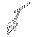 5743A419 - : Window Regulator for Mitsubishi: Mirage, Mirage G4 Image