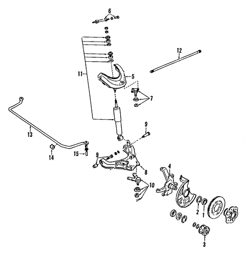 マンタ ET2000 SPOIER Suspension Components for 1987 Mazda B2000 | Palladino Mazda