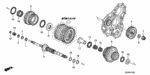 22814P0X003 - Transmission - Automatic: RING, SEALING (32MM) for Honda Image