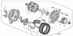 31101PWA004 - : Rotor Assembly for Honda Image
