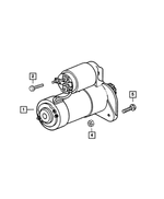 56041012AB - Electrical: Engine Starter for Mopar Image