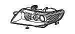 33101SECA12 - : Composite Headlamp for Acura Image