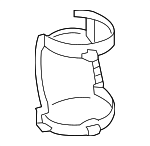 8A0260778 - HVAC: AC Hose Mount for Audi: 90, 90 Quattro, Cabriolet Image