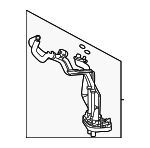 887100EA90 - : 2024 Lexus - Hose &amp; Tube Assembly for Lexus: TX350, TX500h, TX550h+ Image