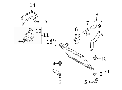 Radiator & Components for 2005 Mazda RX-8 #0