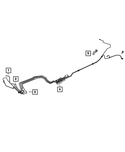Fuel Lines for 2011 Dodge Nitro #0
