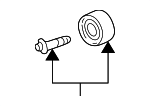 5083726AB - Engine: Idler Pulley for Mopar Image