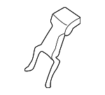 17221707786 - Cooling System: Oil Cooler Clamp for BMW: 323Ci, 323i, 325Ci, 325i, 325xi, 328Ci, 328i, 330Ci, 330i, 330xi, M3, X5, Z4 Image