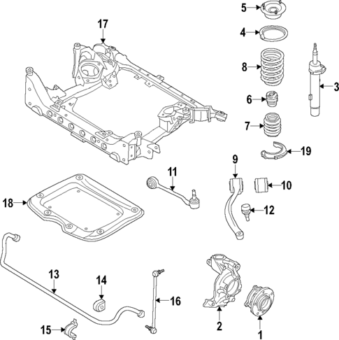 アクセサリー X1 Suspension Components for 2013 BMW X1 | BMW of South Atlanta Parts