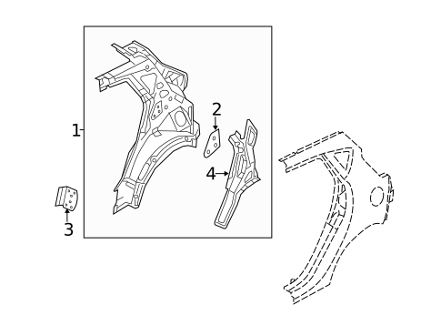 Inner Structure for 2015 Ford Fiesta #1