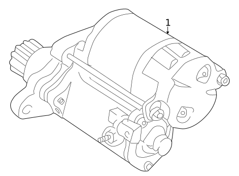 Starter & Related Components for 2000 Toyota Camry #0