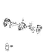 68306203AD - : Rear Complete Axle Assembly for Mopar Image