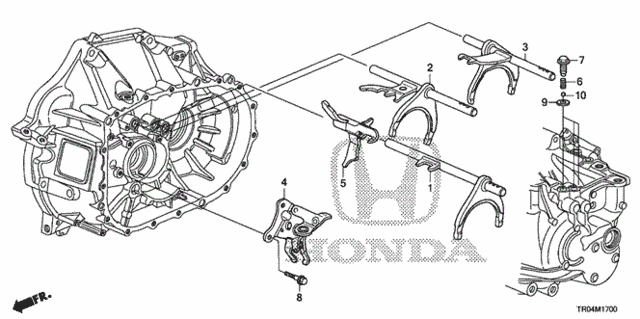 MT Shift Fork - Shift Holder (2.4L) for 2012 Honda Civic #0