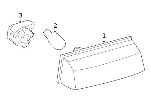 License Lamps for 2013 Scion tC #0