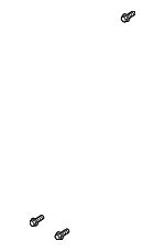 284172F000 - Engine: Heat Shield Bolt for Kia: Cadenza, Carnival, Forte, Forte Koup, K4, K5, K900, Niro, Niro EV, Optima, Rio, Rondo, Sedona, Seltos, Sorento, Soul, Sportage, Stinger, Telluride Image